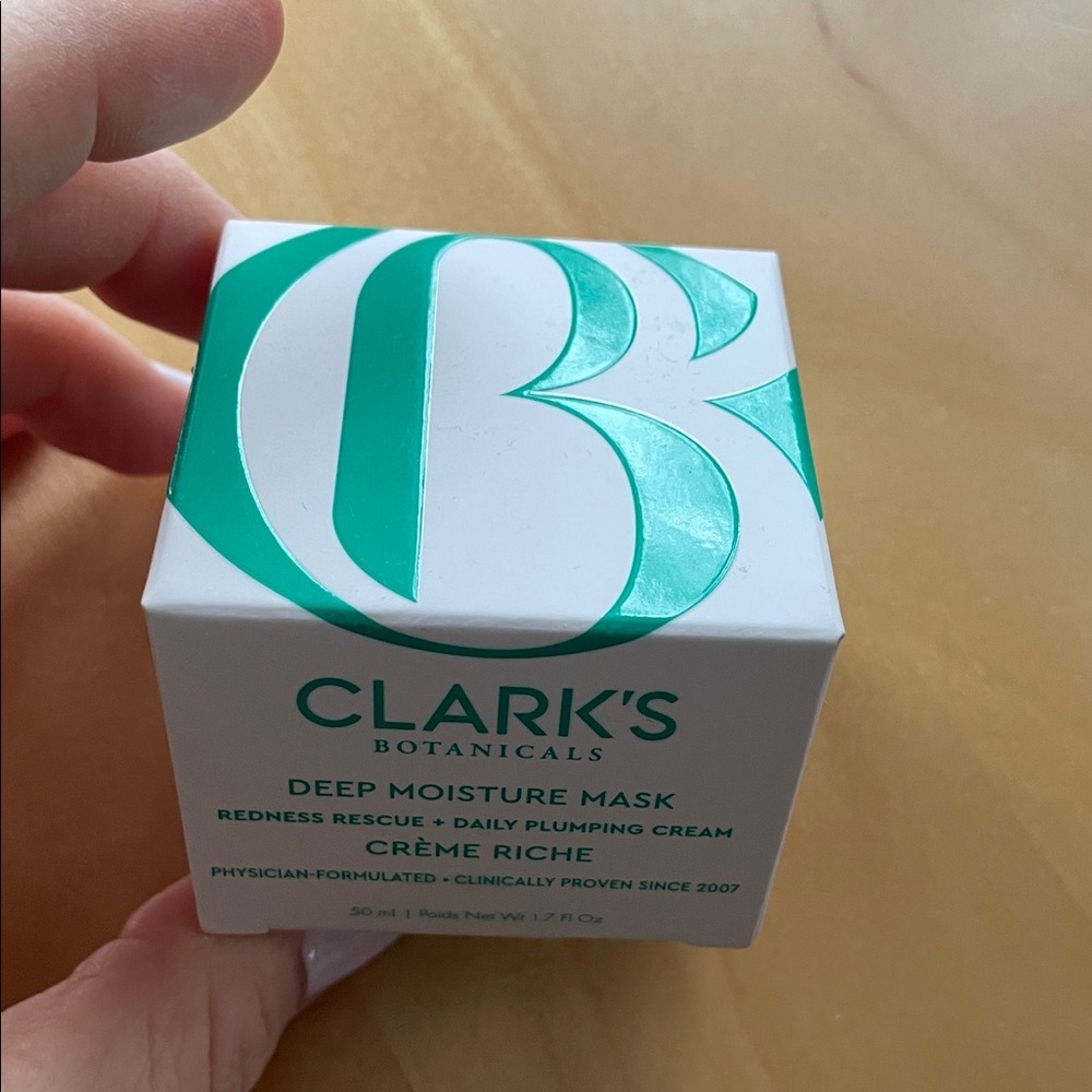 Clark’s Botanicals Deep Moisture Mask - NIB 1.7 fl oz - Picture 2 of 8